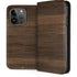 Kona Wood iPhone 14 Pro Folio Case