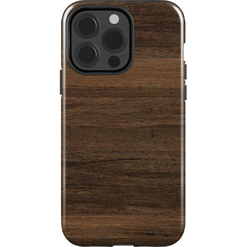 Kona Wood iPhone 15 Pro Impact Case