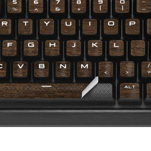 Kona Wood K95 RGB PLATINUM Mechanical Gaming Keyboard Skin