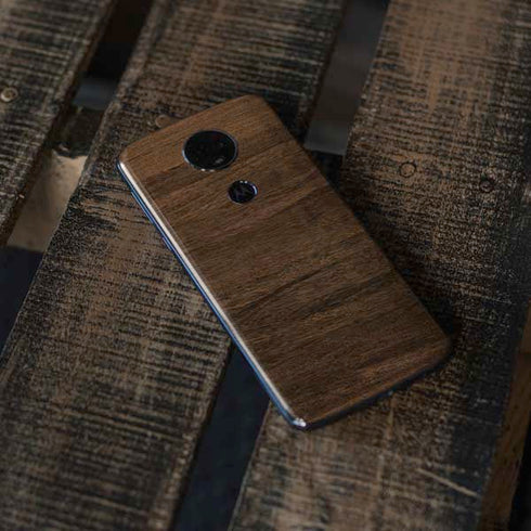 Kona Wood Moto E5 Plus Skin