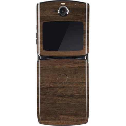 Kona Wood Motorola RAZR Skin