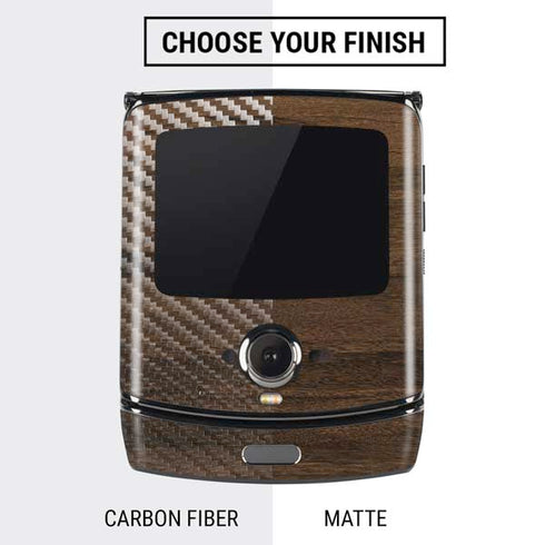 Kona Wood Motorola RAZR Skin