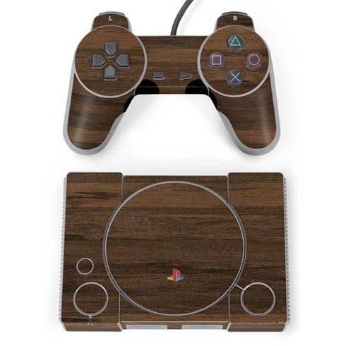 Kona Wood PlayStation Classic Bundle Skin