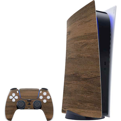Kona Wood PS5 Digital Edition Bundle Skin