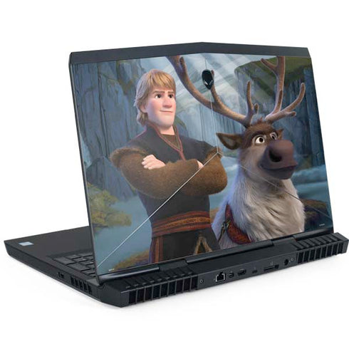 Disney Frozen II Kristoff and Sven Dell Alienware Skin