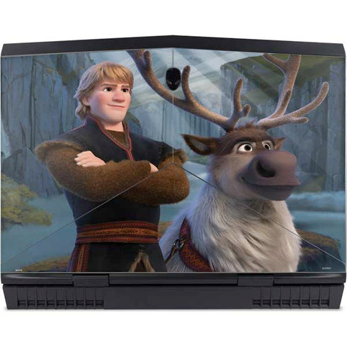 Disney Frozen II Kristoff and Sven Dell Alienware Skin