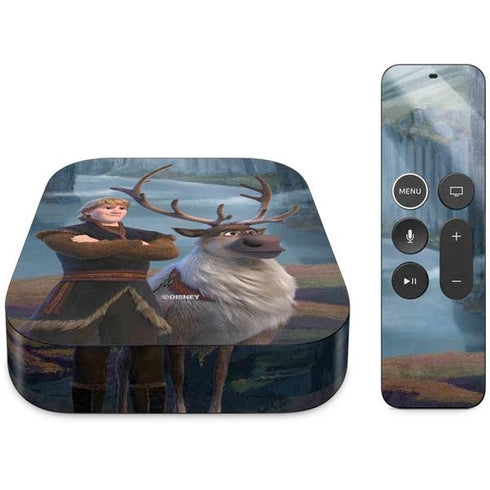 Disney Frozen II Kristoff and Sven Apple TV Skin
