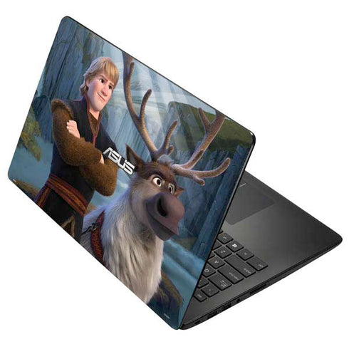 Disney Frozen II Kristoff and Sven Asus X502CA 15.6 Skin