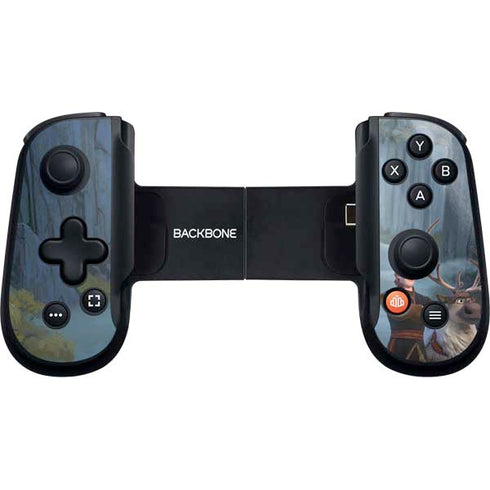 Disney Frozen II Kristoff and Sven Backbone One for iPhone Game Controller Skin