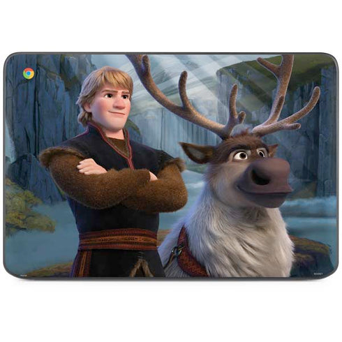 Disney Frozen II Kristoff and Sven HP Chromebook Skin