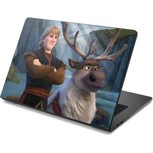 Disney Frozen II Kristoff and Sven Dell Chromebook Skin