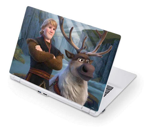 Disney Frozen II Kristoff and Sven Acer Chromebook Skin