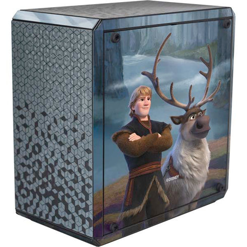 Disney Frozen II Kristoff and Sven Cooler Master MasterBox Q300L Mini Tower Skin