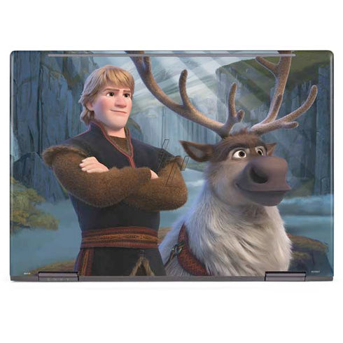 Disney Frozen II Kristoff and Sven HP Envy Skin