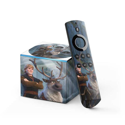 Disney Frozen II Kristoff and Sven Fire TV Cube Skin