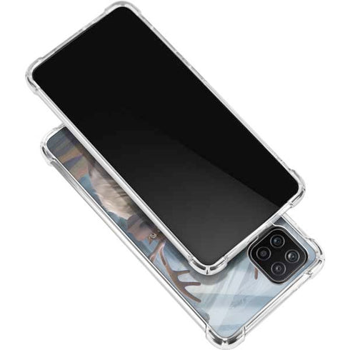 Disney Frozen II Kristoff and Sven Galaxy A12 Clear Case