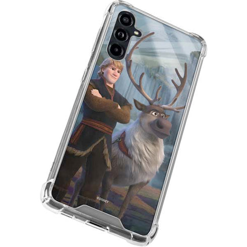 Disney Frozen II Kristoff and Sven Galaxy A54 5G Clear Case