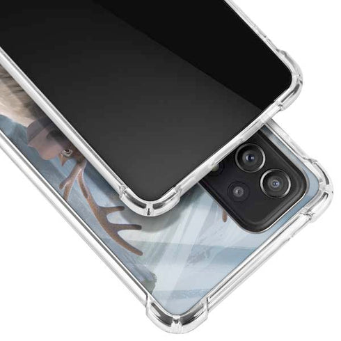 Disney Frozen II Kristoff and Sven Galaxy A72 5G Clear Case