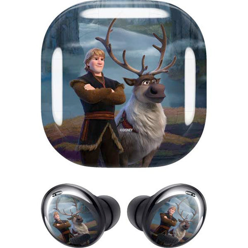 Disney Frozen II Kristoff and Sven Galaxy Buds Pro Skin