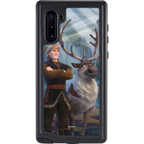 Disney Frozen II Kristoff and Sven Galaxy Note 10 Waterproof Case