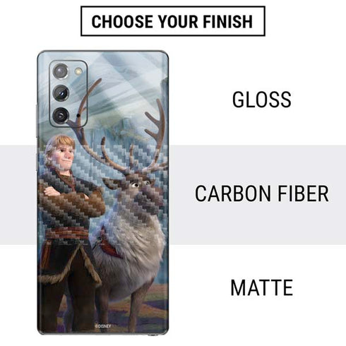 Disney Frozen II Kristoff and Sven Galaxy Note20 5G Skin