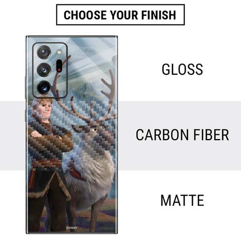 Disney Frozen II Kristoff and Sven Galaxy Note20 Ultra 5G Skin