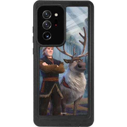 Disney Frozen II Kristoff and Sven Galaxy Note20 Ultra 5G Waterproof Case