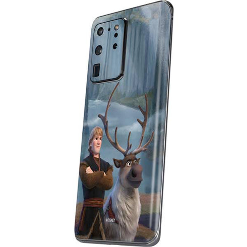 Disney Frozen II Kristoff and Sven Galaxy S20 Ultra 5G Skin