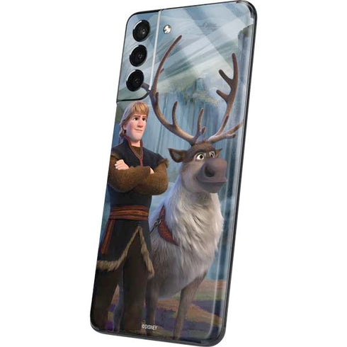 Disney Frozen II Kristoff and Sven Galaxy S21 Plus 5G Skin