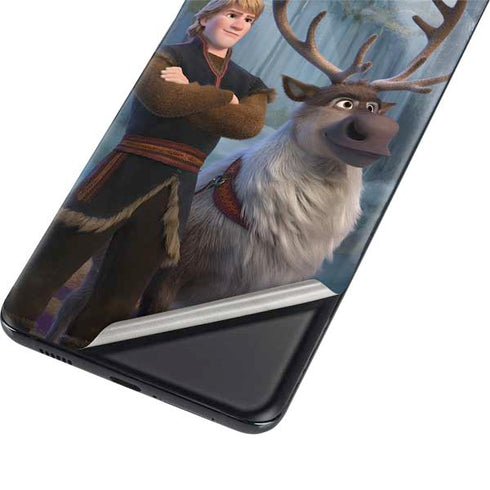 Disney Frozen II Kristoff and Sven Galaxy S21 Plus 5G Skin