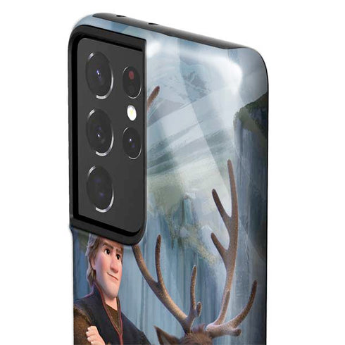 Disney Frozen II Kristoff and Sven Galaxy S21 Ultra 5G Pro Case