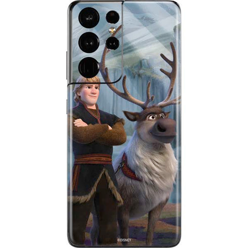 Disney Frozen II Kristoff and Sven Galaxy S21 Ultra 5G Skin