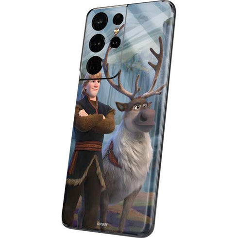 Disney Frozen II Kristoff and Sven Galaxy S21 Ultra 5G Skin
