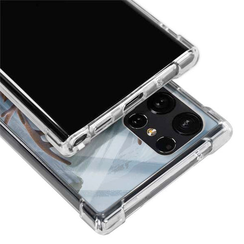 Disney Frozen II Kristoff and Sven Galaxy S22 Ultra Clear Case