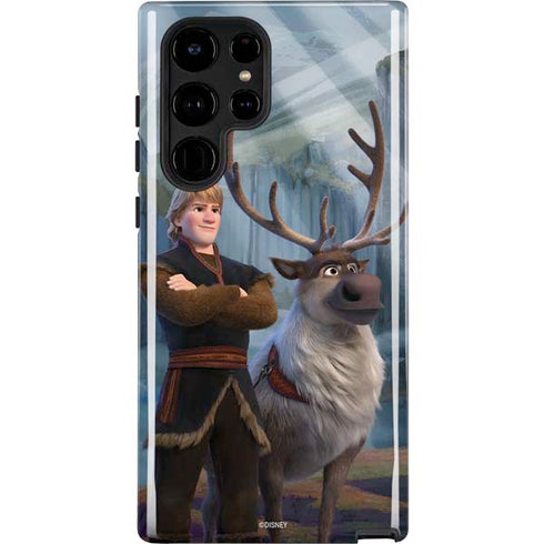 Disney Frozen II Kristoff and Sven Galaxy S22 Ultra Pro Case