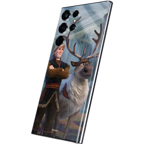 Disney Frozen II Kristoff and Sven Galaxy S22 Ultra Skin