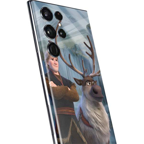 Disney Frozen II Kristoff and Sven Galaxy S22 Ultra Skin
