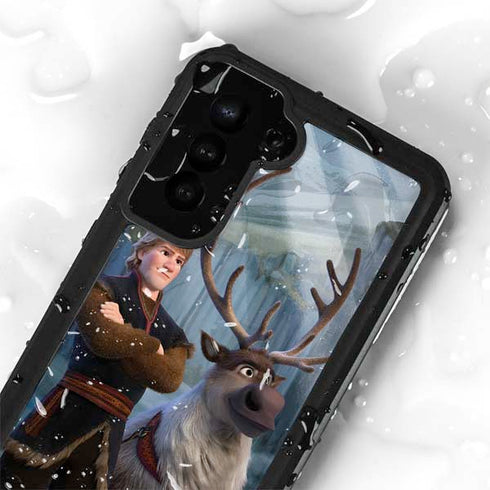 Disney Frozen II Kristoff and Sven Galaxy S23 Plus Waterproof Case