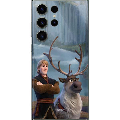 Disney Frozen II Kristoff and Sven Galaxy S23 Ultra Skin