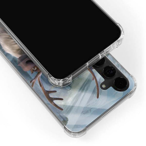 Disney Frozen II Kristoff and Sven Galaxy S24 Plus Clear Case