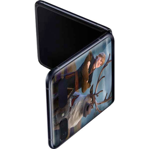 Disney Frozen II Kristoff and Sven Galaxy Z Flip Skin