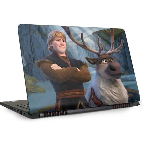 Disney Frozen II Kristoff and Sven Dell Inspiron Skin