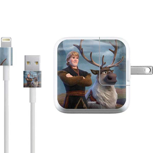 Disney Frozen II Kristoff and Sven iPad Charger (10W USB) Skin