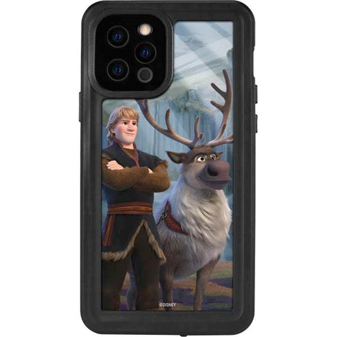 Disney Frozen II Kristoff and Sven iPhone 12 Pro Waterproof Case