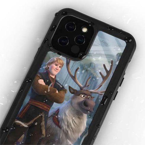 Disney Frozen II Kristoff and Sven iPhone 12 Pro Waterproof Case
