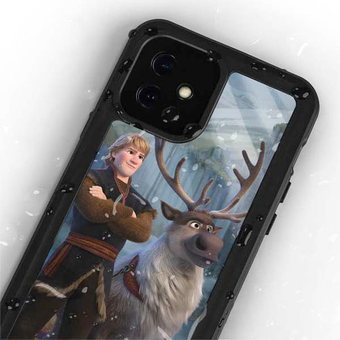 Disney Frozen II Kristoff and Sven iPhone 12 Waterproof Case