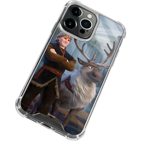 Disney Frozen II Kristoff and Sven iPhone 13 Pro Clear Case