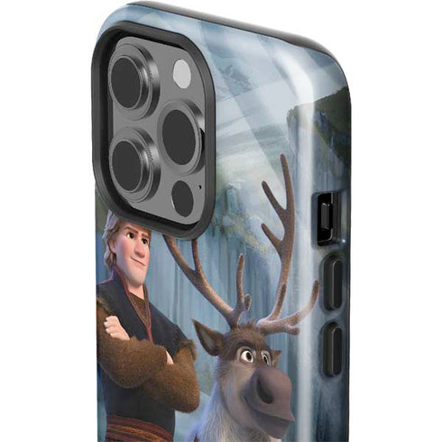 Disney Frozen II Kristoff and Sven iPhone 15 Pro Impact Case