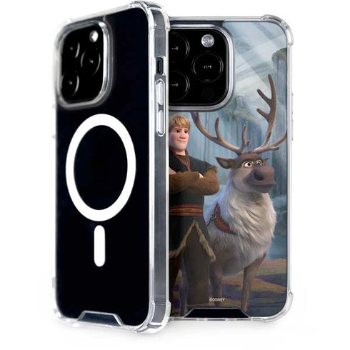 Disney Frozen II Kristoff and Sven iPhone 15 Pro MagSafe Case