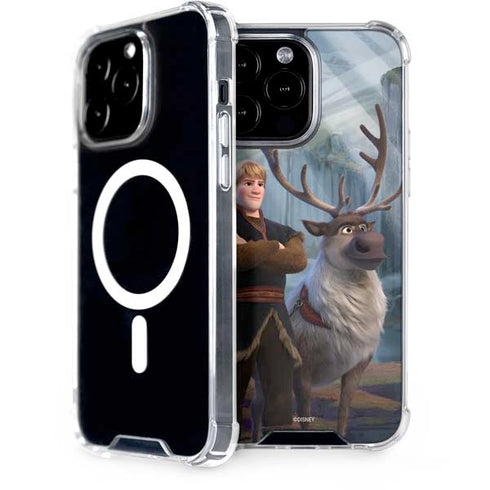 Disney Frozen II Kristoff and Sven iPhone 15 Pro Max MagSafe Case